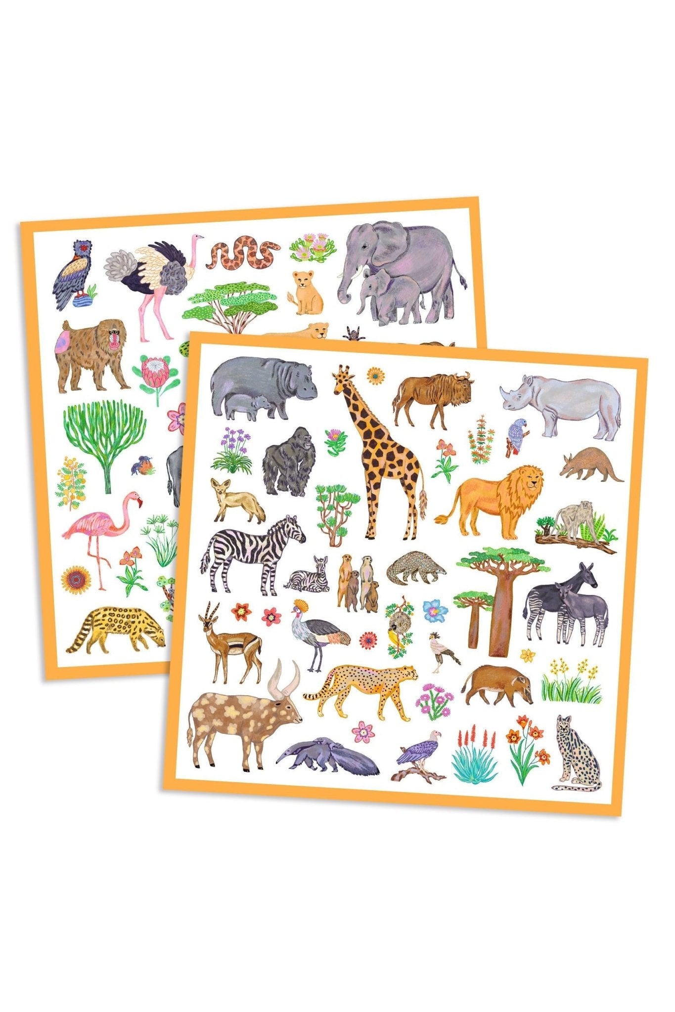 Kenia - Stickers van Djeco | Kids Conceptstore Le Fanfare