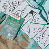 KidyDraw Mini - refill - Animals world | Oceans & pirates van Kidywolf | Kids Conceptstore Le Fanfare