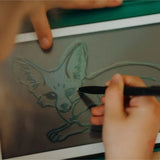 KidyDraw Mini - refill - Animals world | Oceans & pirates van Kidywolf | Kids Conceptstore Le Fanfare