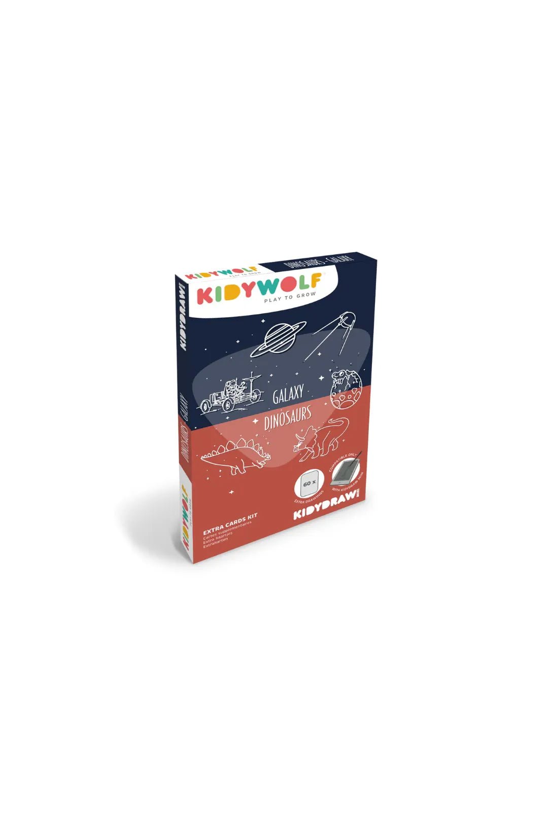 KidyDraw-Mini - refill - Galaxy | Dinosaurs van Kidywolf | Kids Conceptstore Le Fanfare