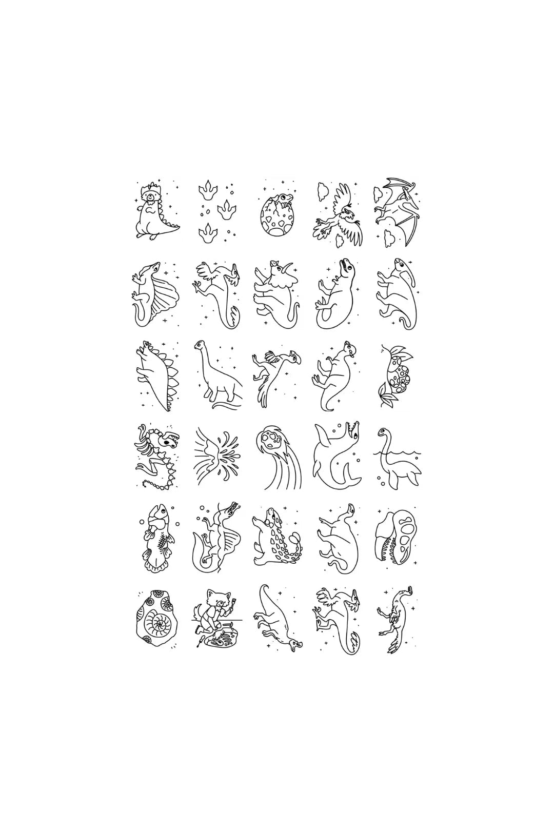KidyDraw-Mini - refill - Galaxy | Dinosaurs van Kidywolf | Kids Conceptstore Le Fanfare