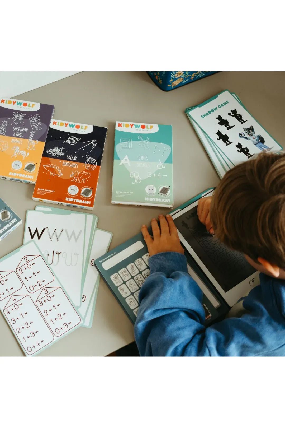 KidyDraw Mini - refill - Games | Education van Kidywolf | Kids Conceptstore Le Fanfare