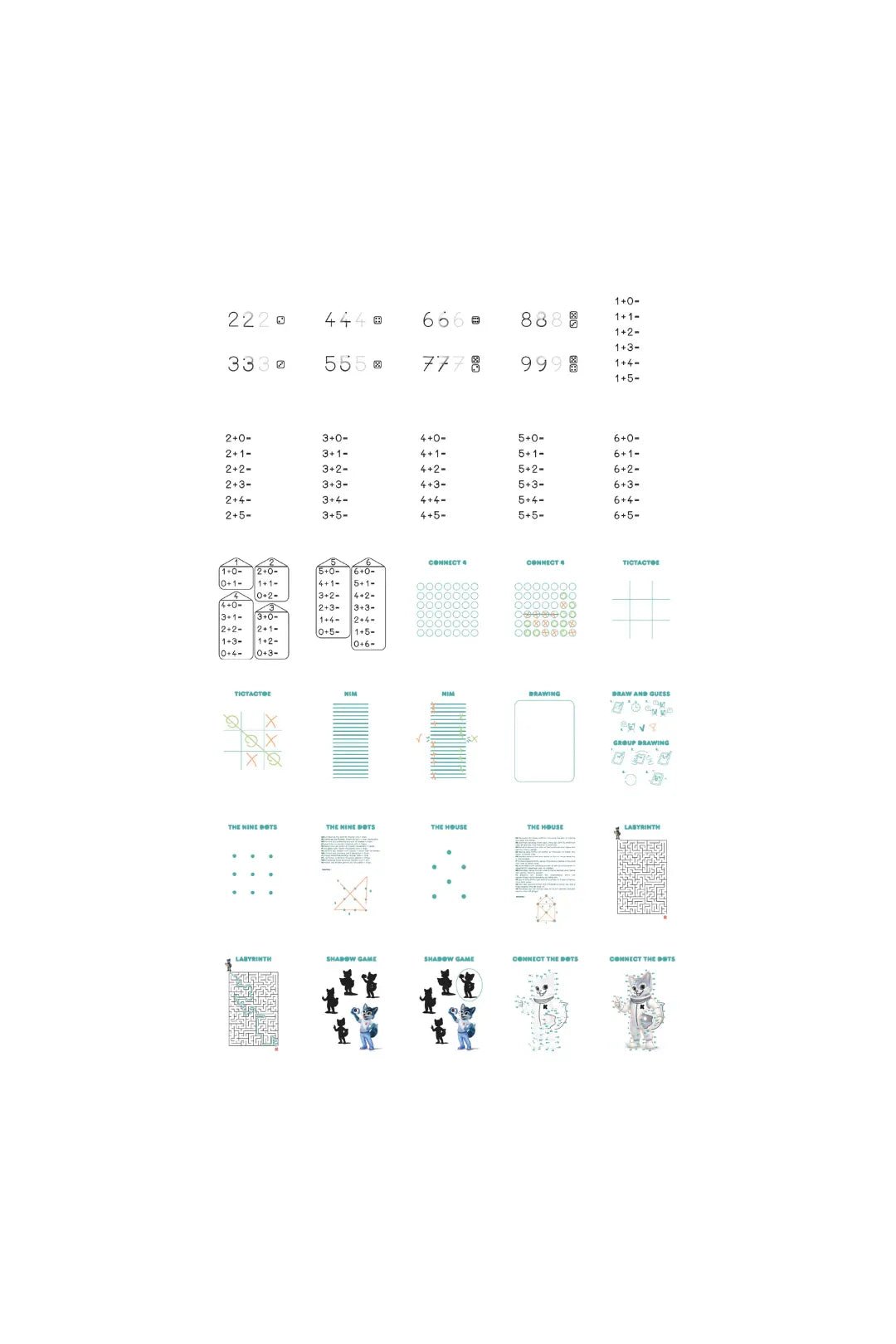 KidyDraw Mini - refill - Games | Education van Kidywolf | Kids Conceptstore Le Fanfare