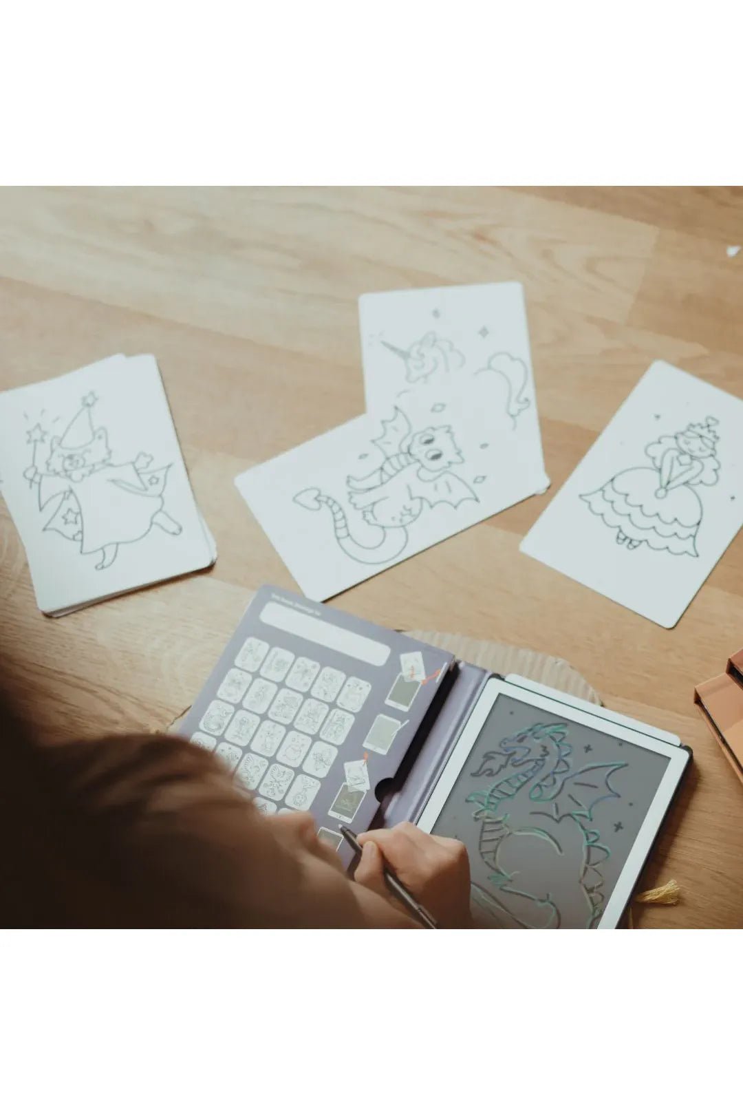 KidyDraw Mini - refill - Once upon a time | Animals van Kidywolf | Kids Conceptstore Le Fanfare