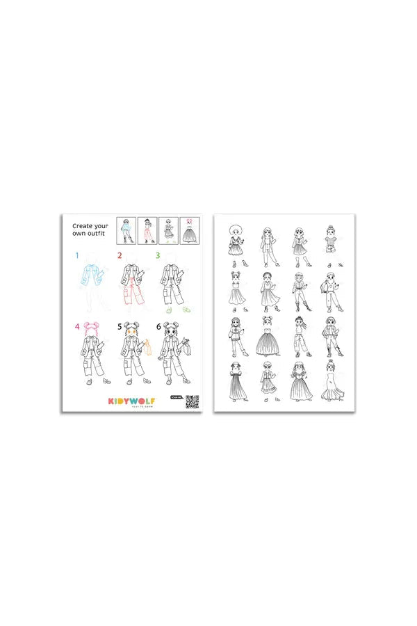 KidyDraw Pro - Fashion world van Kidywolf | Kids Conceptstore Le Fanfare