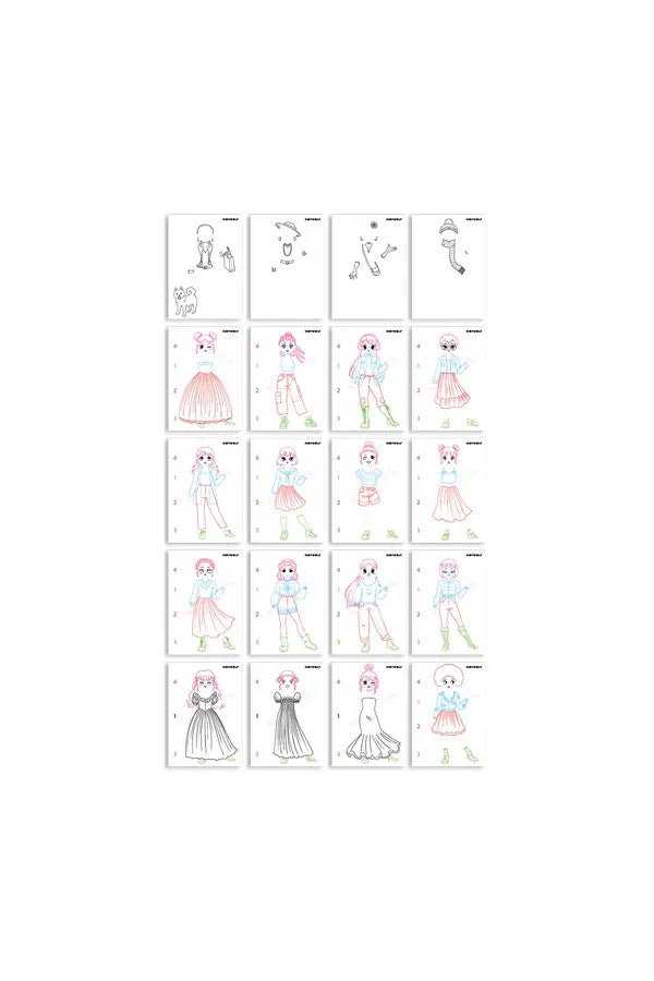 KidyDraw Pro - Fashion world van Kidywolf | Kids Conceptstore Le Fanfare