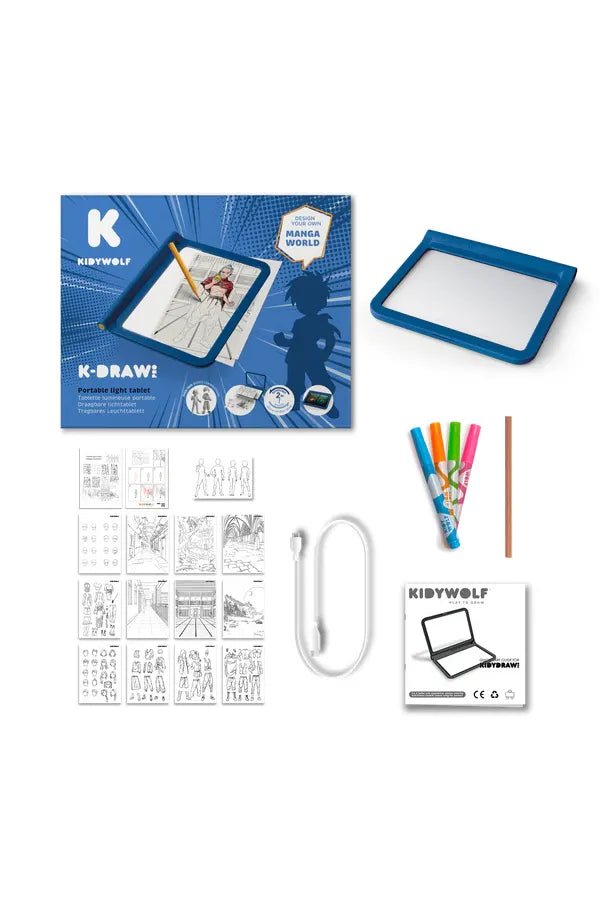 KidyDraw Pro - Manga world van Kidywolf | Kids Conceptstore Le Fanfare