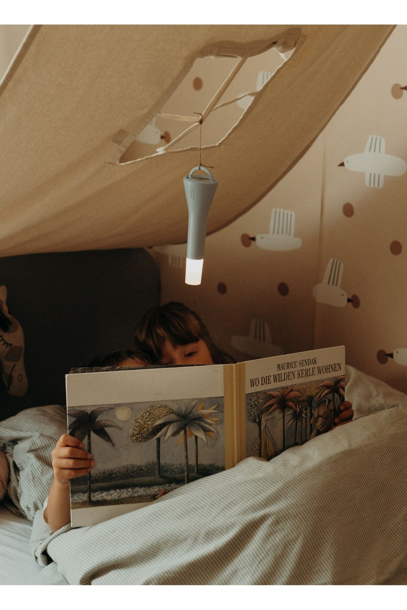 Kidywolf 3-in-1 zaklamp blauw van Kidywolf | Kids Conceptstore Le Fanfare
