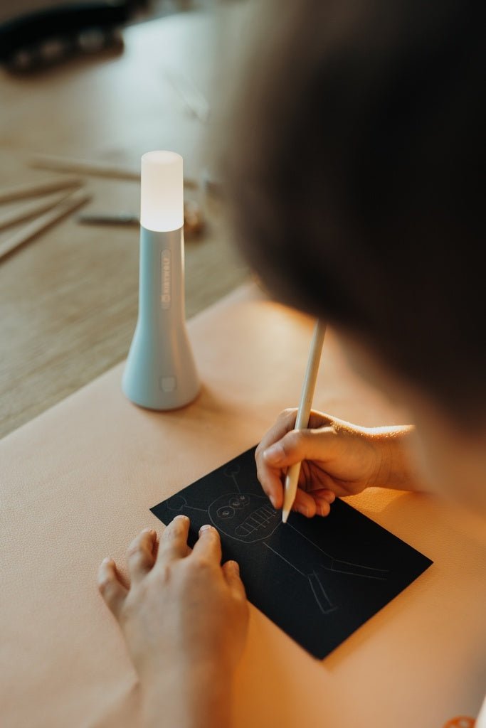 Kidywolf 3-in-1 zaklamp groen van Kidywolf | Kids Conceptstore Le Fanfare