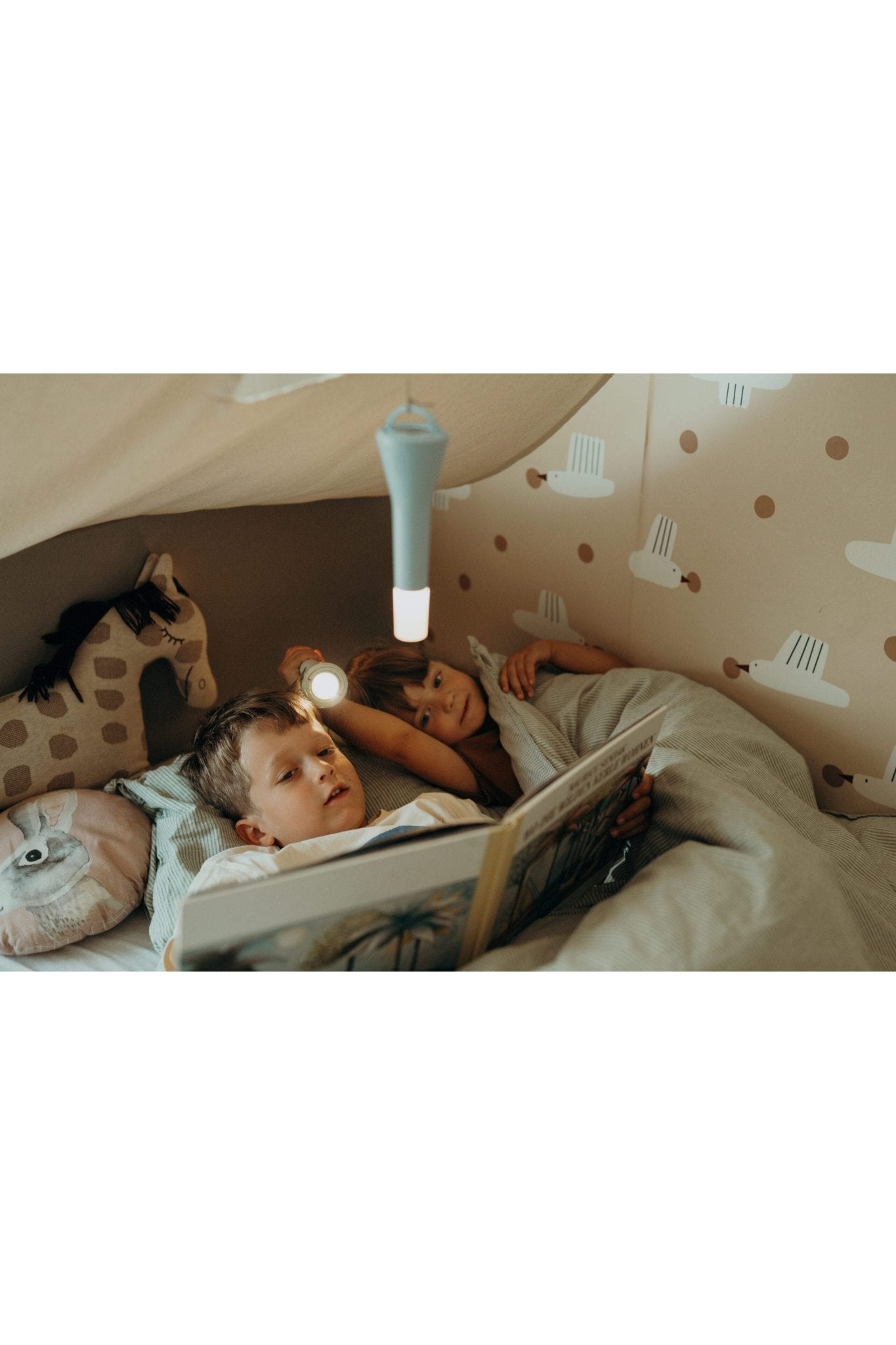 Kidywolf 3-in-1 zaklamp roze van Kidywolf | Kids Conceptstore Le Fanfare