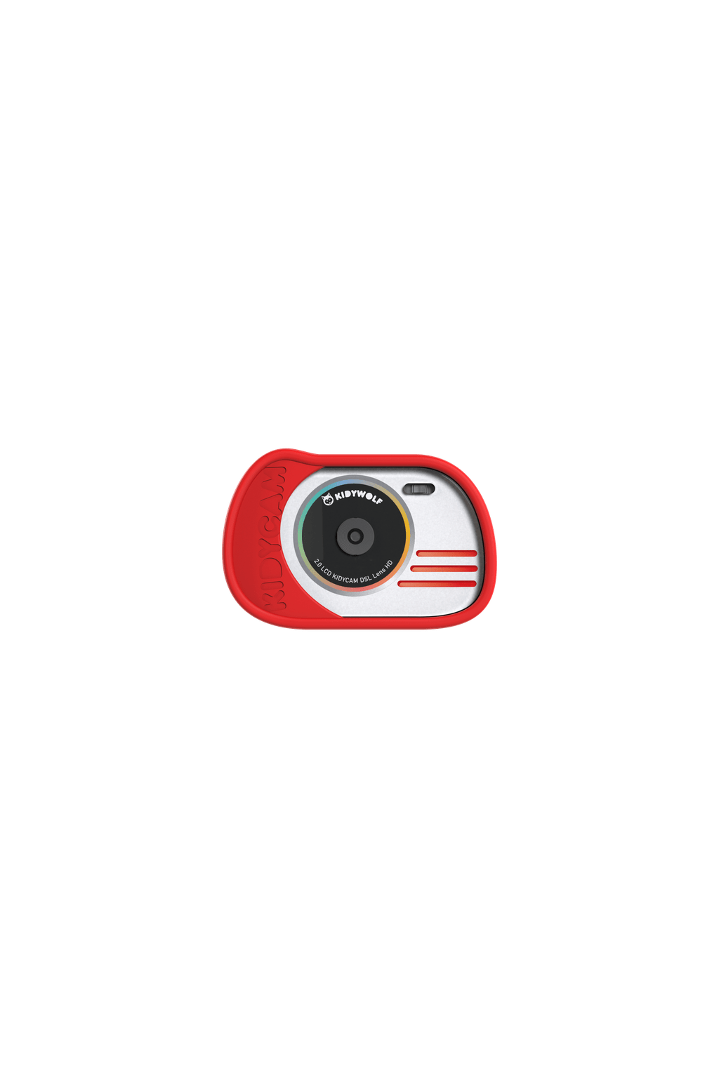 Kidywolf Kidycam Best Waterproof Camera - red van Kidywolf | Kids Conceptstore Le Fanfare