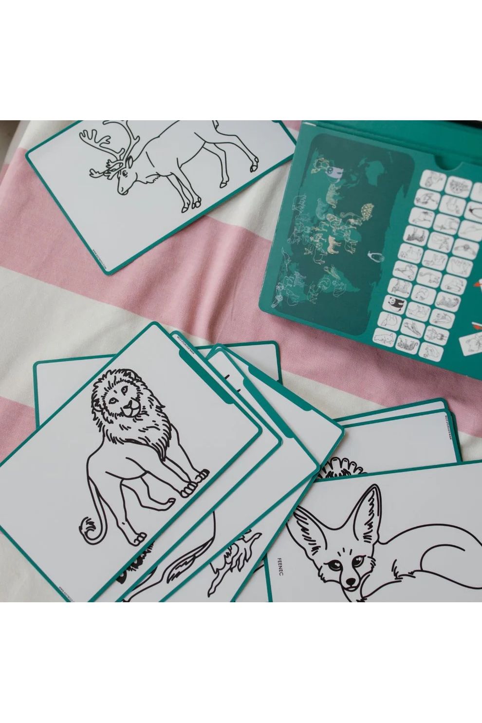 Kidywolf Kidydraw-mini - Animals Around The World van Kidywolf | Kids Conceptstore Le Fanfare