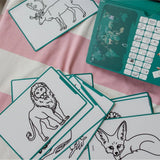 Kidywolf Kidydraw-mini - Animals Around The World van Kidywolf | Kids Conceptstore Le Fanfare