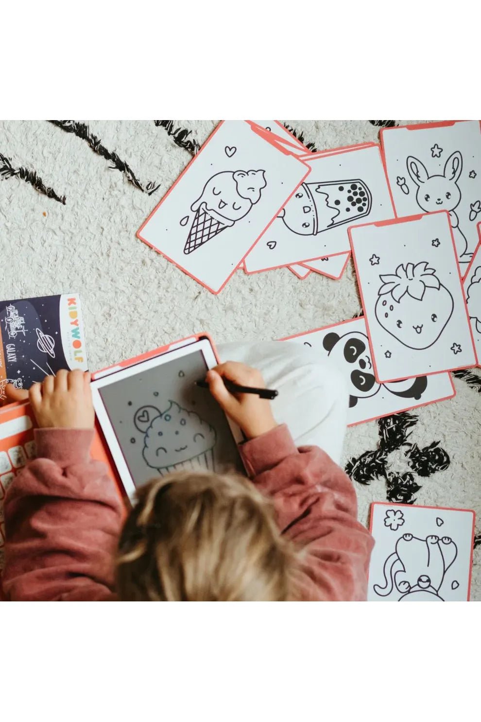 Kidywolf Kidydraw-mini - Kawaii van Kidywolf | Kids Conceptstore Le Fanfare