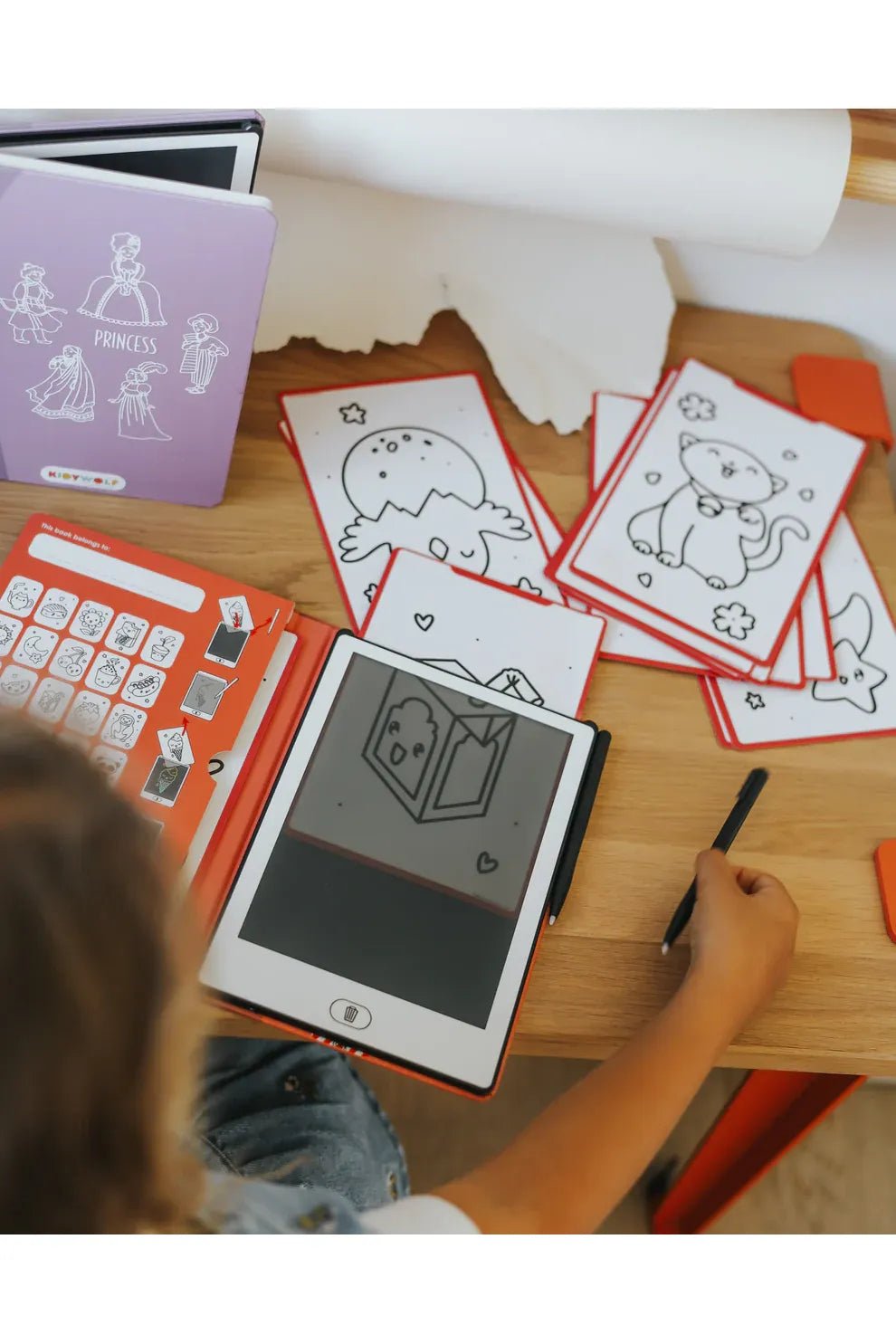 Kidywolf Kidydraw-mini - Kawaii van Kidywolf | Kids Conceptstore Le Fanfare