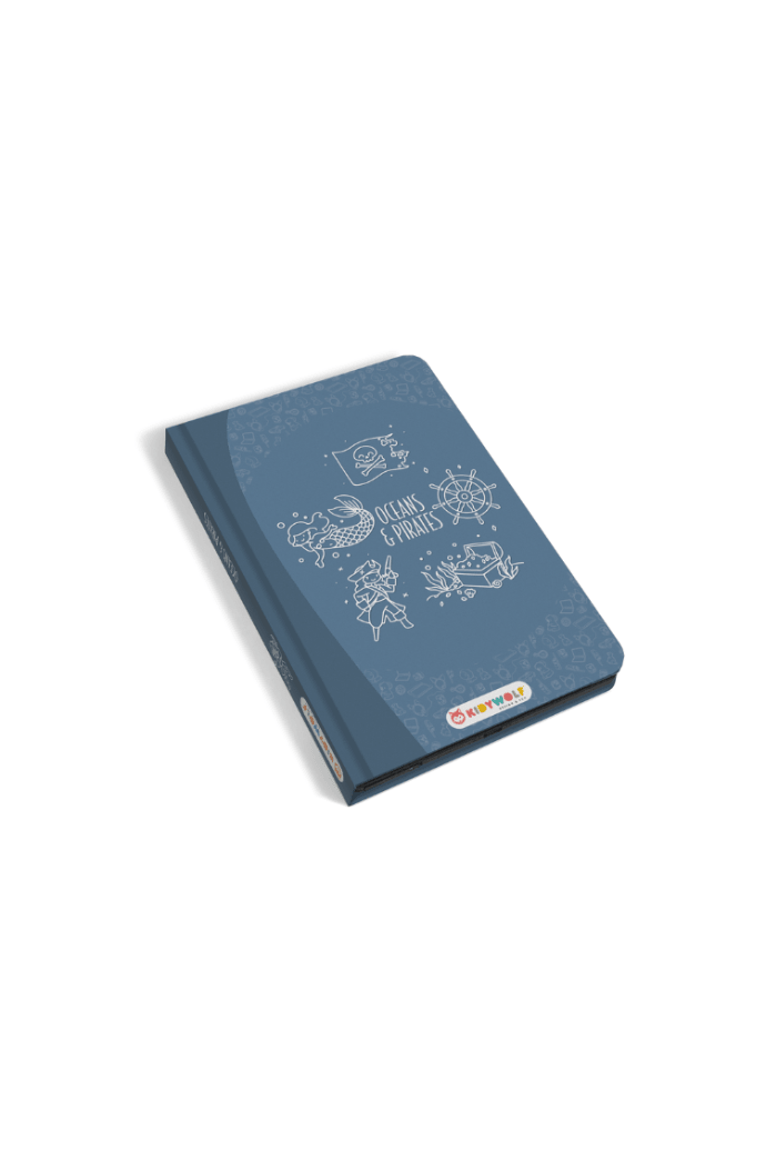 Kidywolf Kidydraw-mini portable drawing tablet - Oceans & Pirates van Kidywolf | Kids Conceptstore Le Fanfare