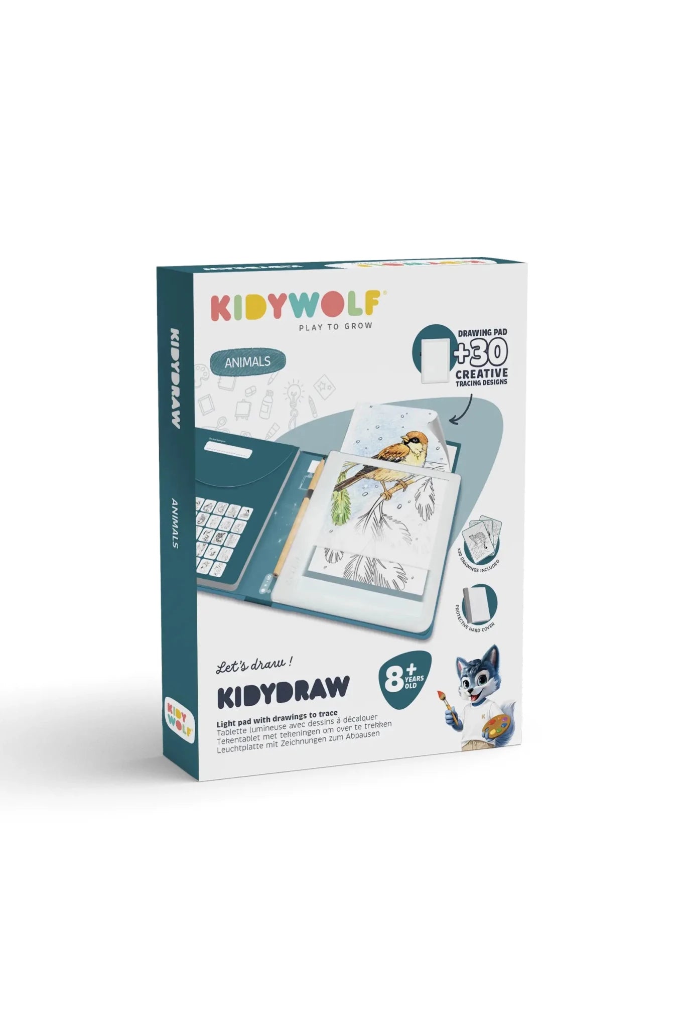 Kidywolf Kidydraw-pad - Animals van Kidywolf | Kids Conceptstore Le Fanfare