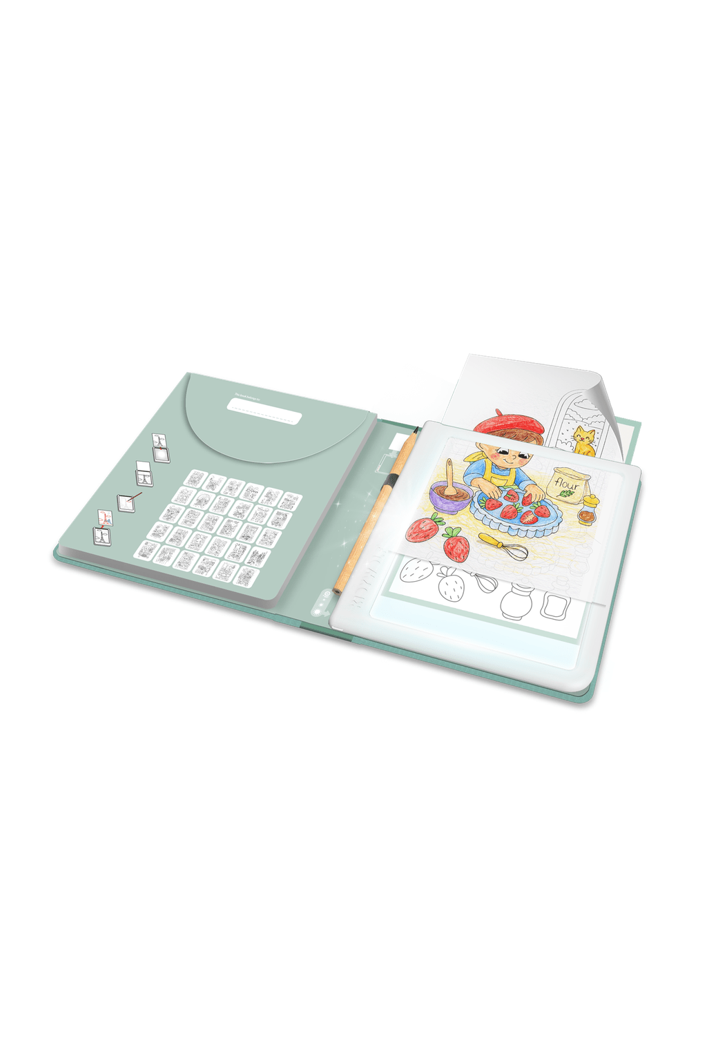 Kidywolf Kidydraw-pad - Food van Kidywolf | Kids Conceptstore Le Fanfare