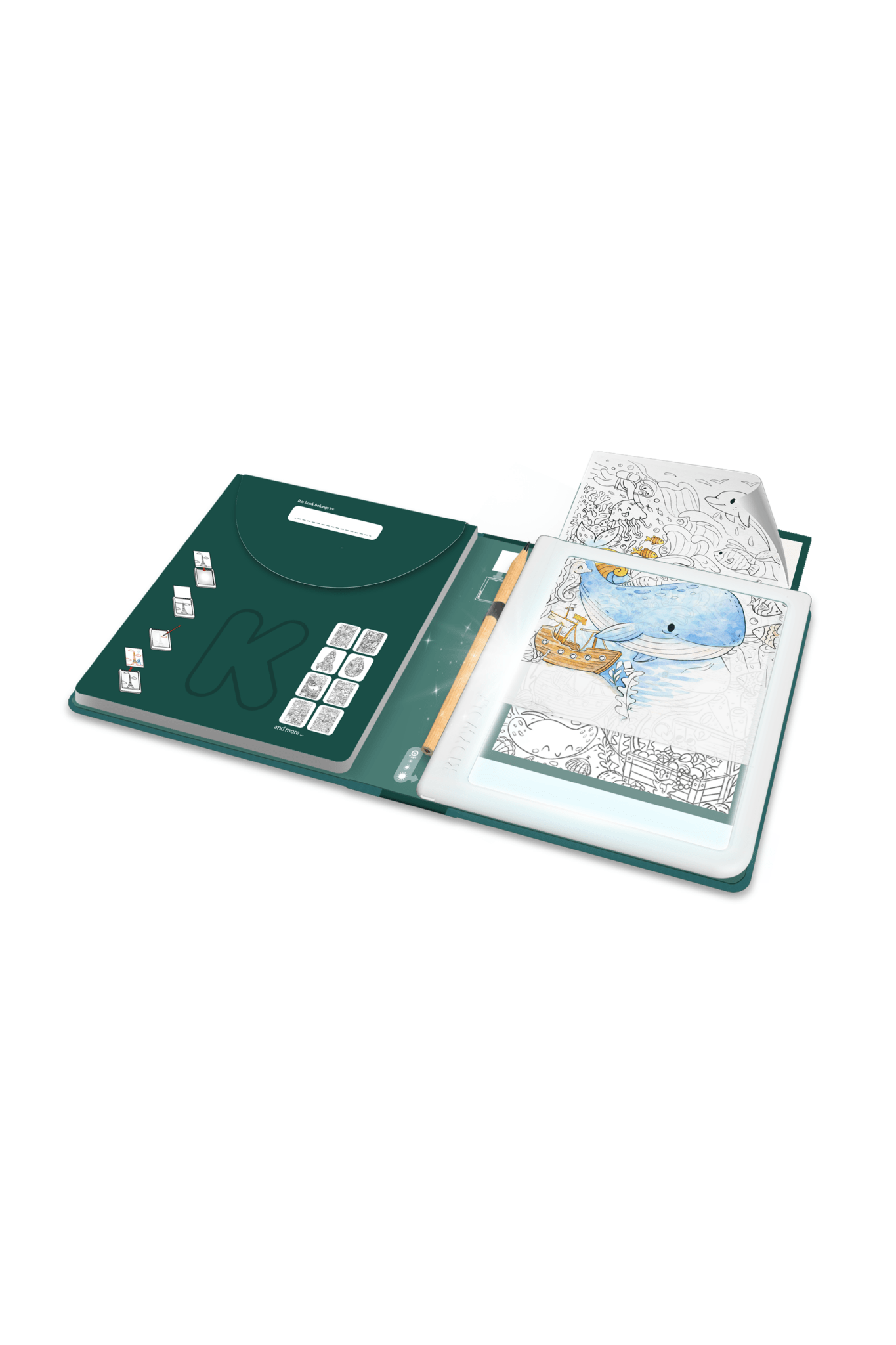 Kidywolf Kidydraw-pad - Meli-Melo van Kidywolf | Kids Conceptstore Le Fanfare