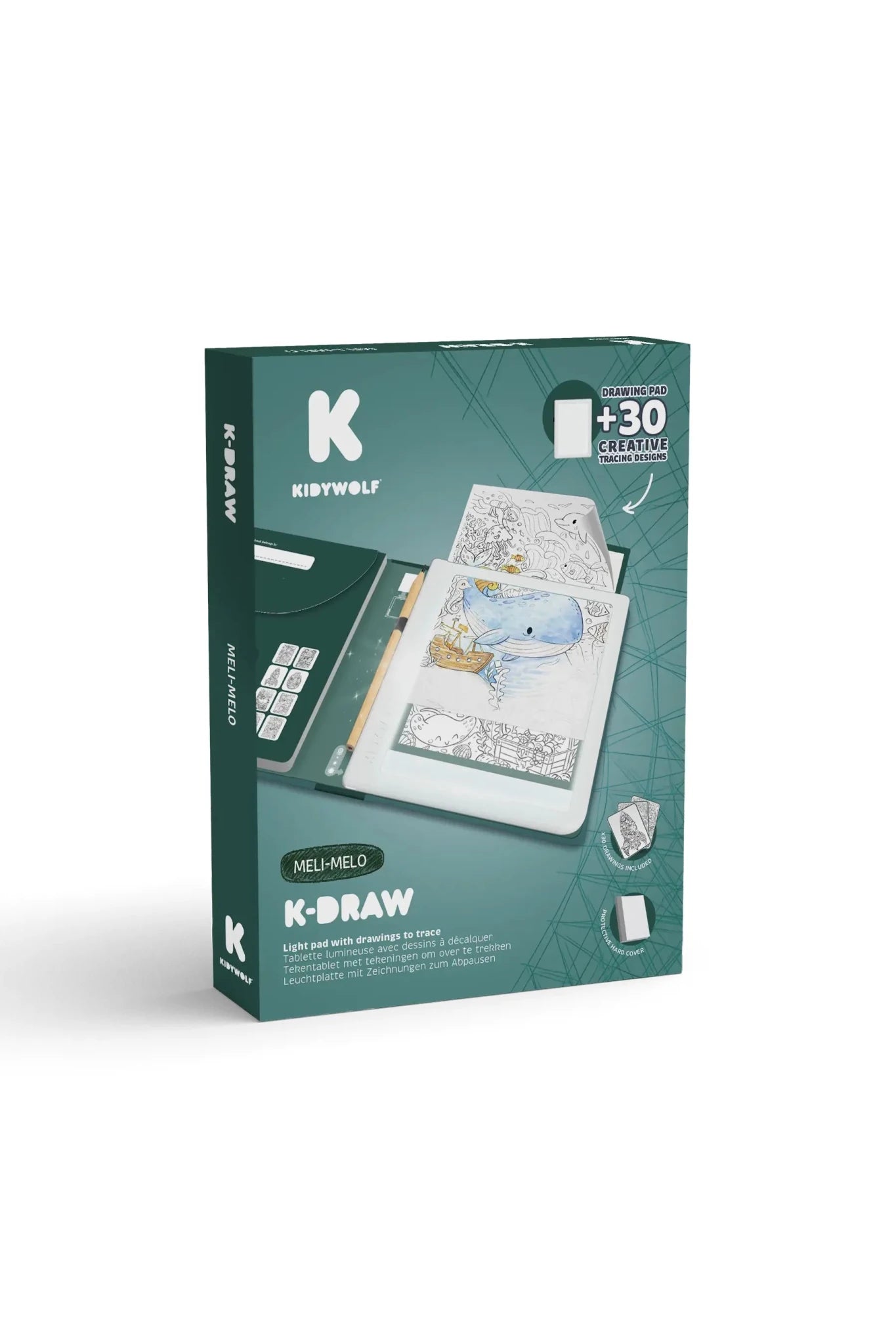 Kidywolf Kidydraw-pad - Meli-Melo van Kidywolf | Kids Conceptstore Le Fanfare