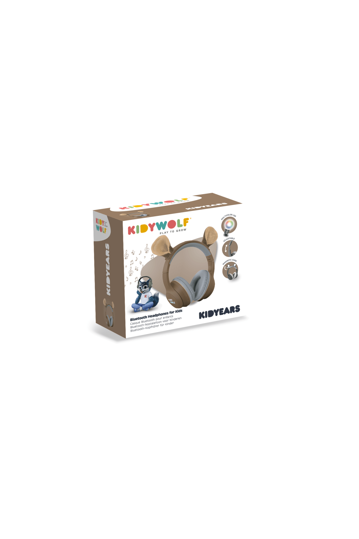 Kidywolf Kidyears Bluetooth - Bear van Kidywolf | Kids Conceptstore Le Fanfare