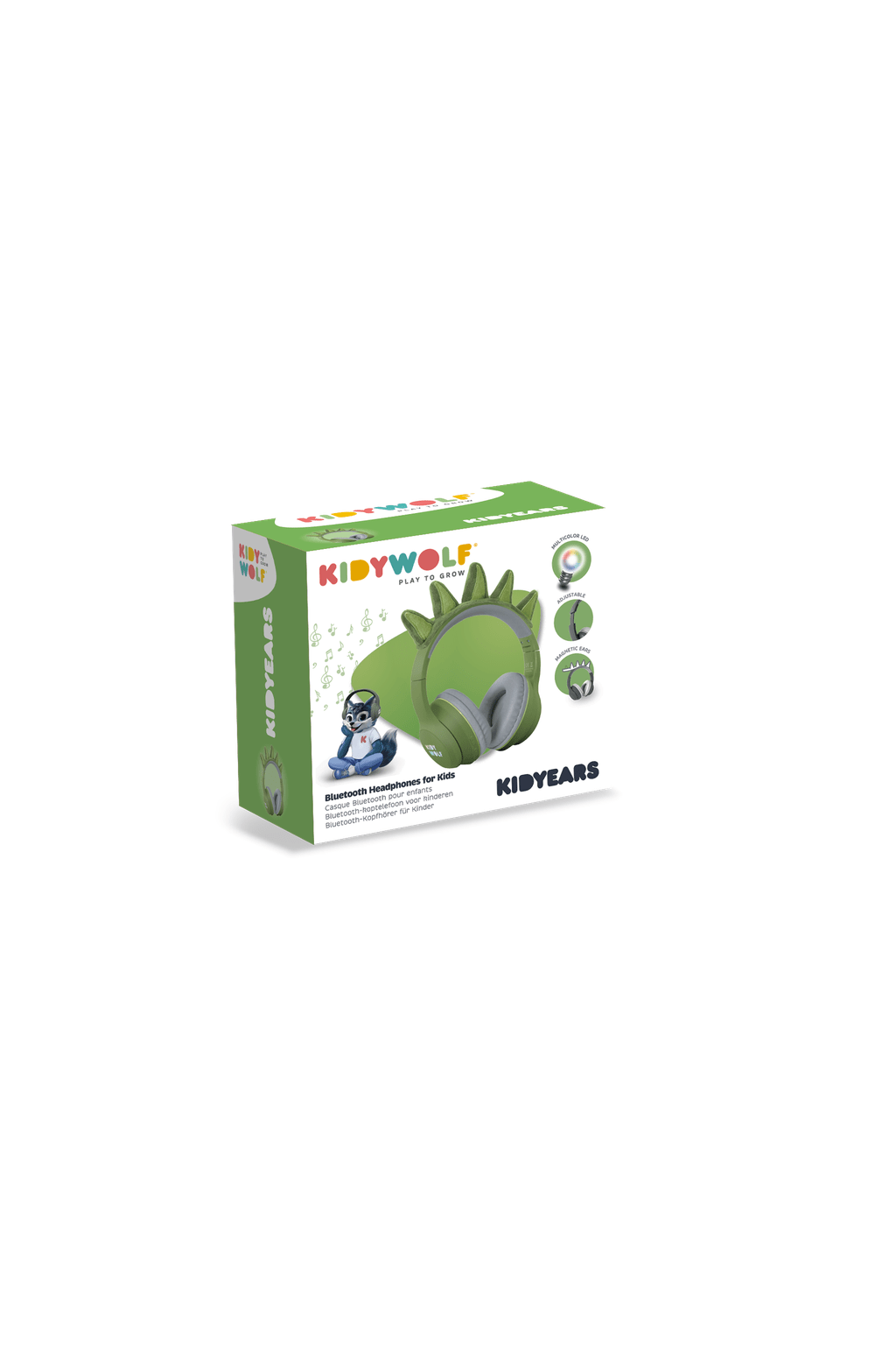Kidywolf Kidyears Bluetooth - Dino van Kidywolf | Kids Conceptstore Le Fanfare