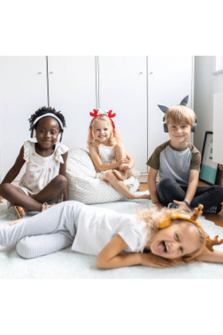 Kidywolf Kidyears Headphones - Deer Version van Kidywolf | Kids Conceptstore Le Fanfare