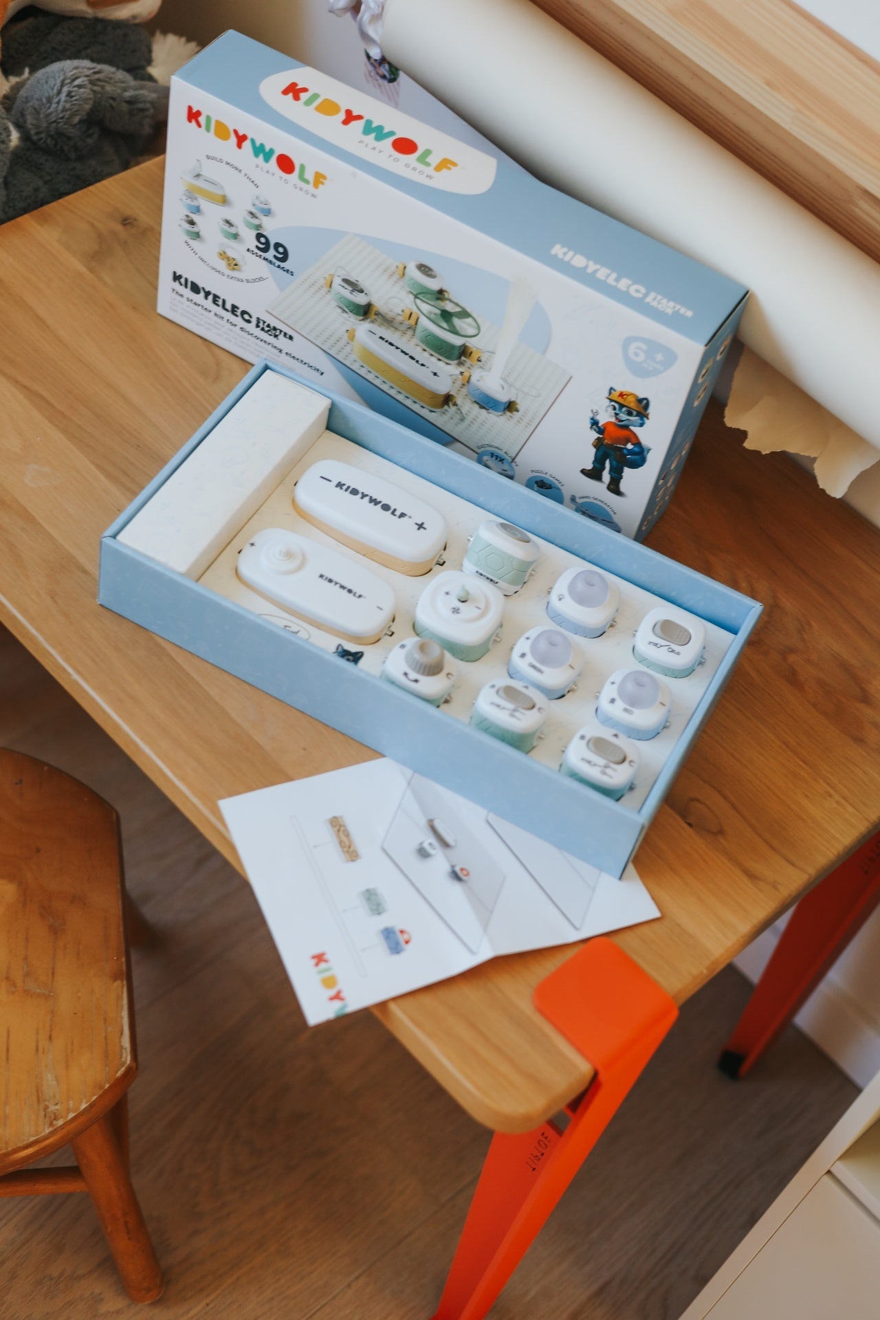 Kidywolf Kidyelec-expert - 11 Pieces van Kidywolf | Kids Conceptstore Le Fanfare