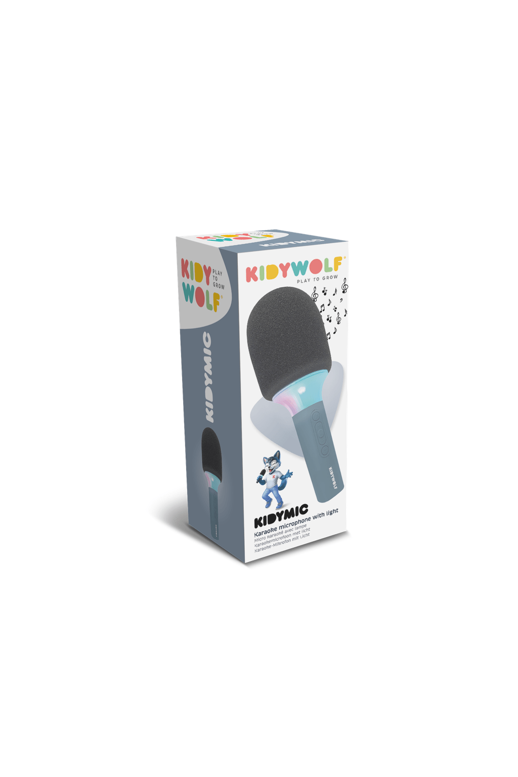 Kidywolf Kidymic - Micro Karaoke - Blue van Kidywolf | Kids Conceptstore Le Fanfare