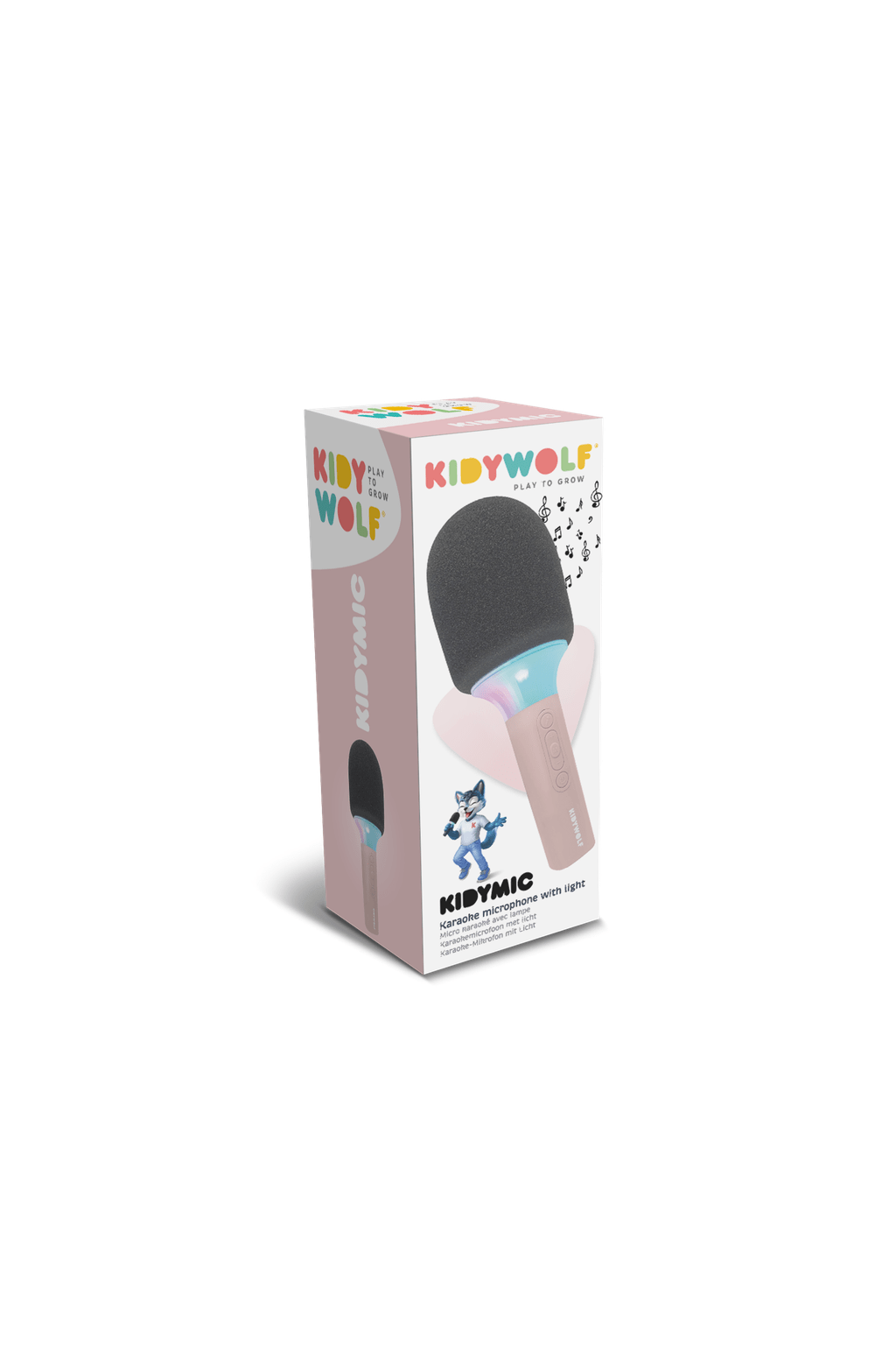 Kidywolf Kidymic - Micro Karaoke - Pink van Kidywolf | Kids Conceptstore Le Fanfare