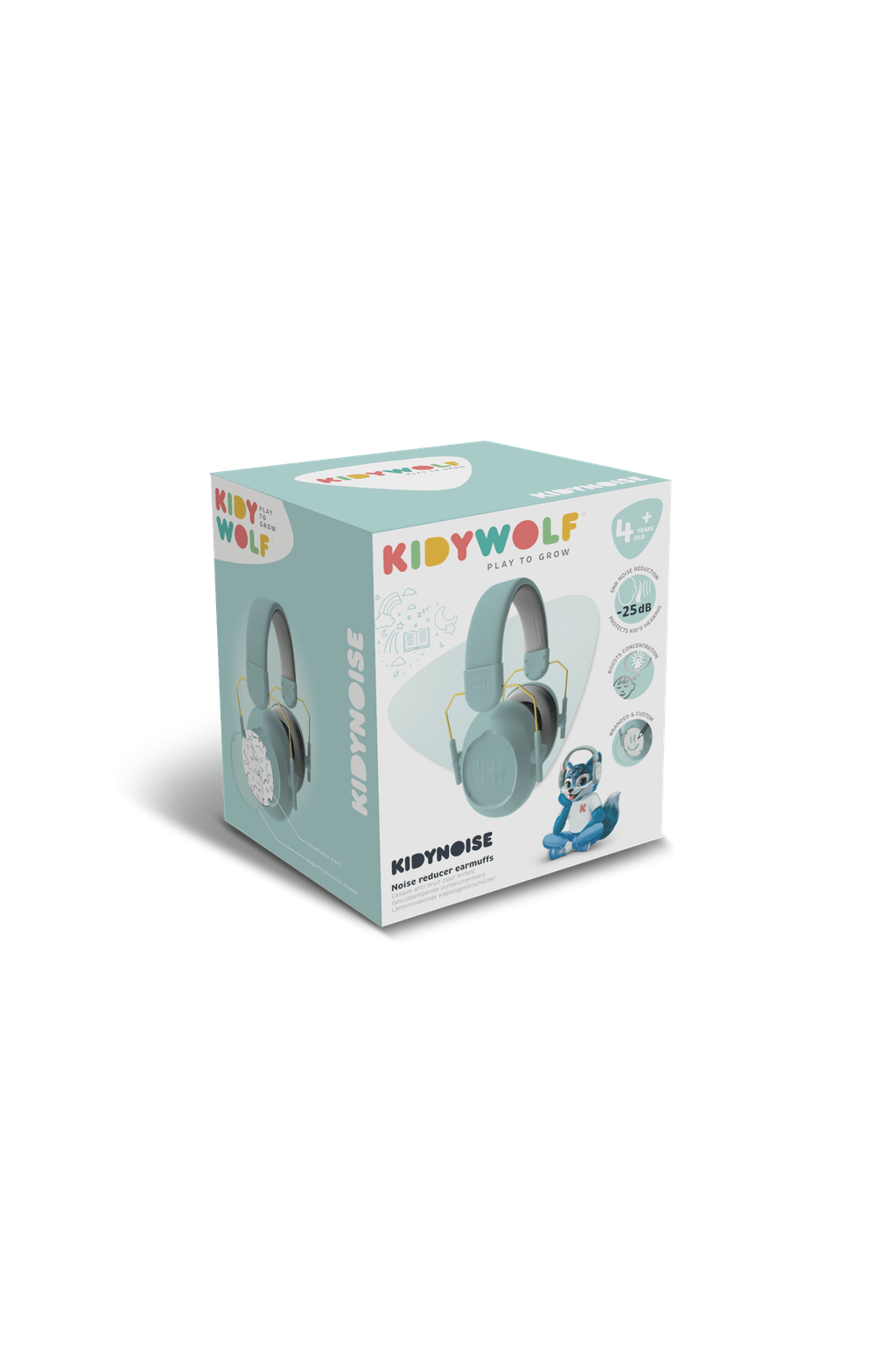 Kidywolf Kidynoise - Hearing protection - Blue van Kidywolf | Kids Conceptstore Le Fanfare