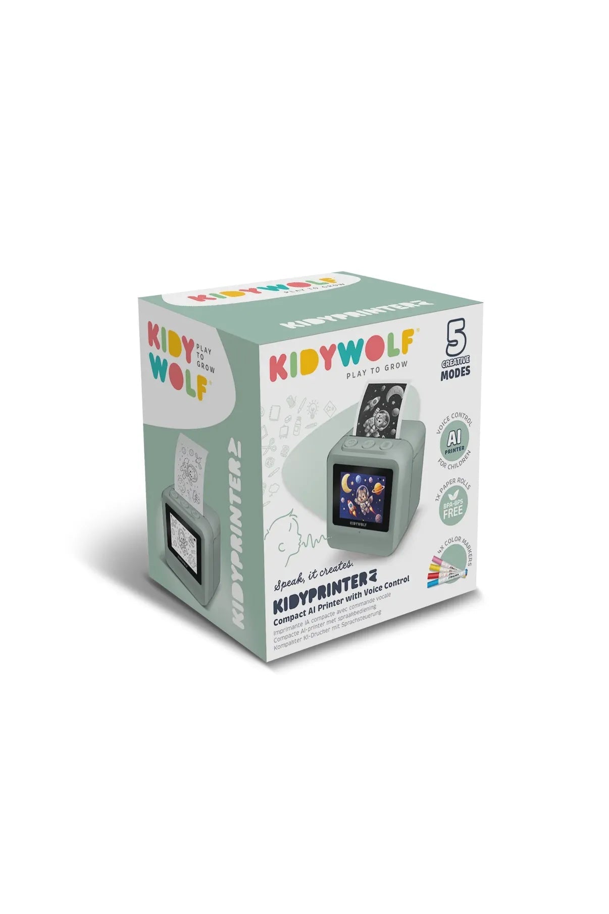 Kidywolf Kidyprinter-AI van Kidywolf | Kids Conceptstore Le Fanfare