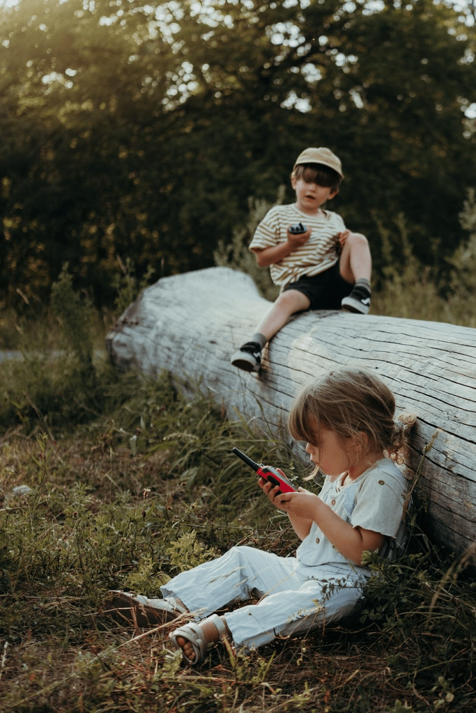 Kidywolf Kidytalk - Walkie Talkies - Blue-Red van Kidywolf | Kids Conceptstore Le Fanfare