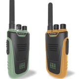 Kidywolf Kidytalk - Walkie Talkies - Green-Orange van Kidywolf | Kids Conceptstore Le Fanfare