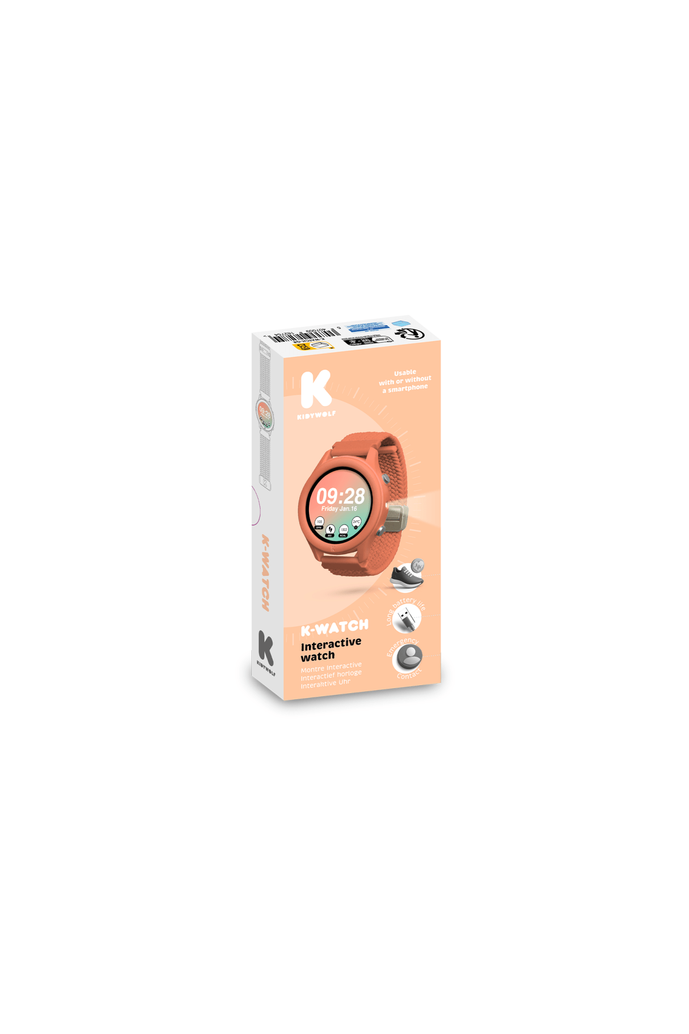 Kidywolf Kidywatch - Coral van Kidywolf | Kids Conceptstore Le Fanfare