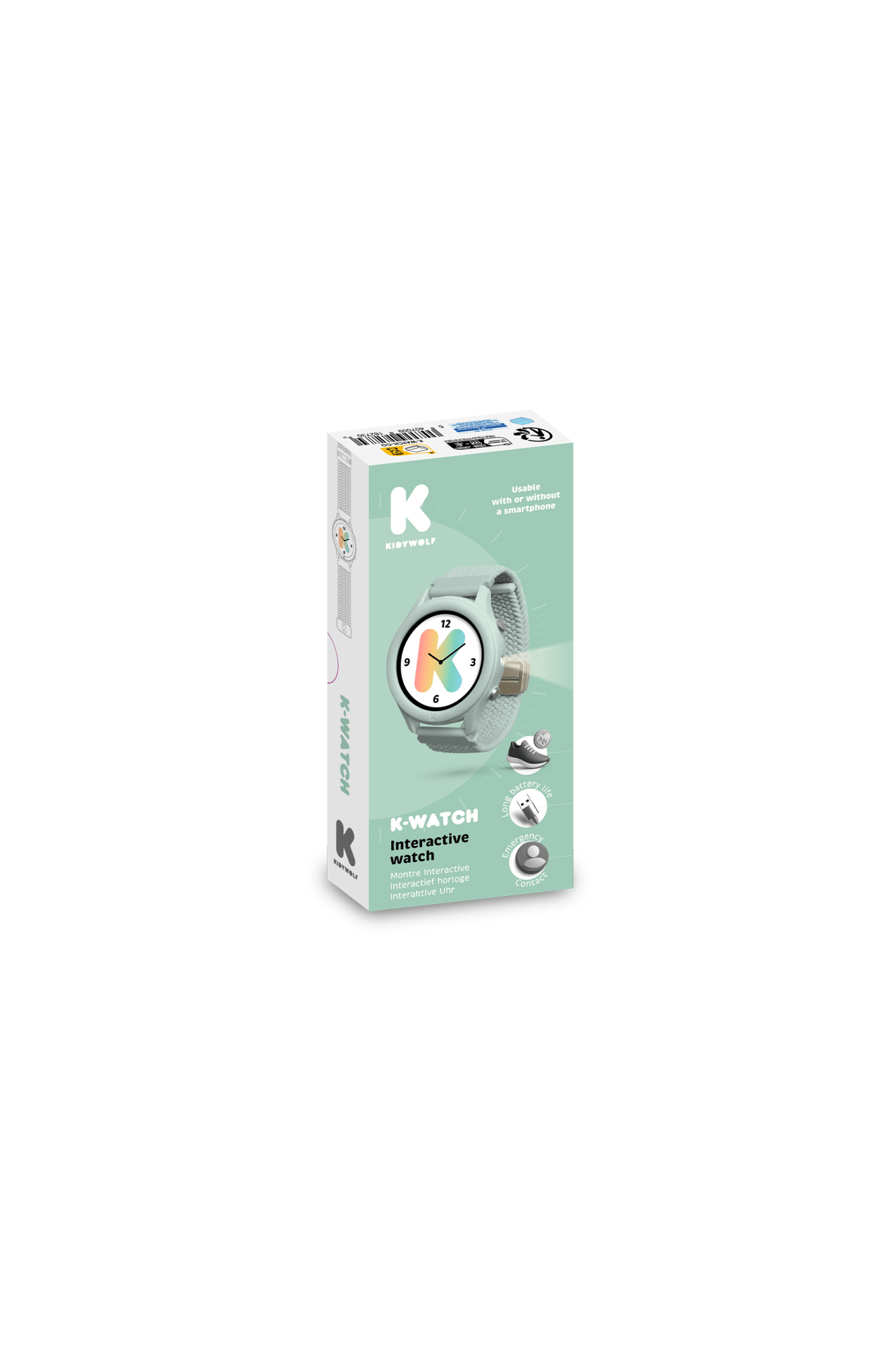 Kidywolf Kidywatch - Green van Kidywolf | Kids Conceptstore Le Fanfare