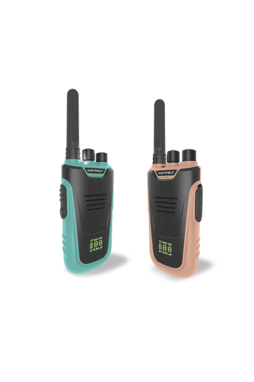 Kidywolf Walkie Talkie Roze Cyaan van Kidywolf | Kids Conceptstore Le Fanfare