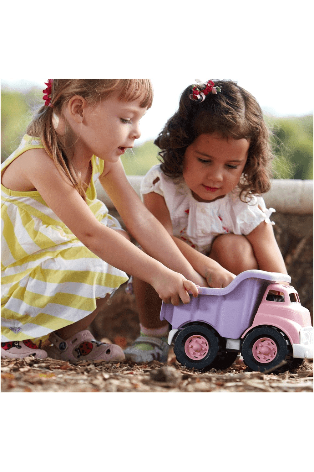 Kiepwagen - Roze van Green Toys | Kids Conceptstore Le Fanfare