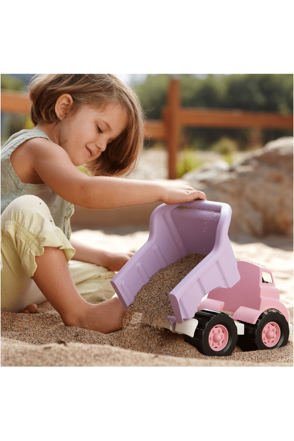 Kiepwagen - Roze van Green Toys | Kids Conceptstore Le Fanfare