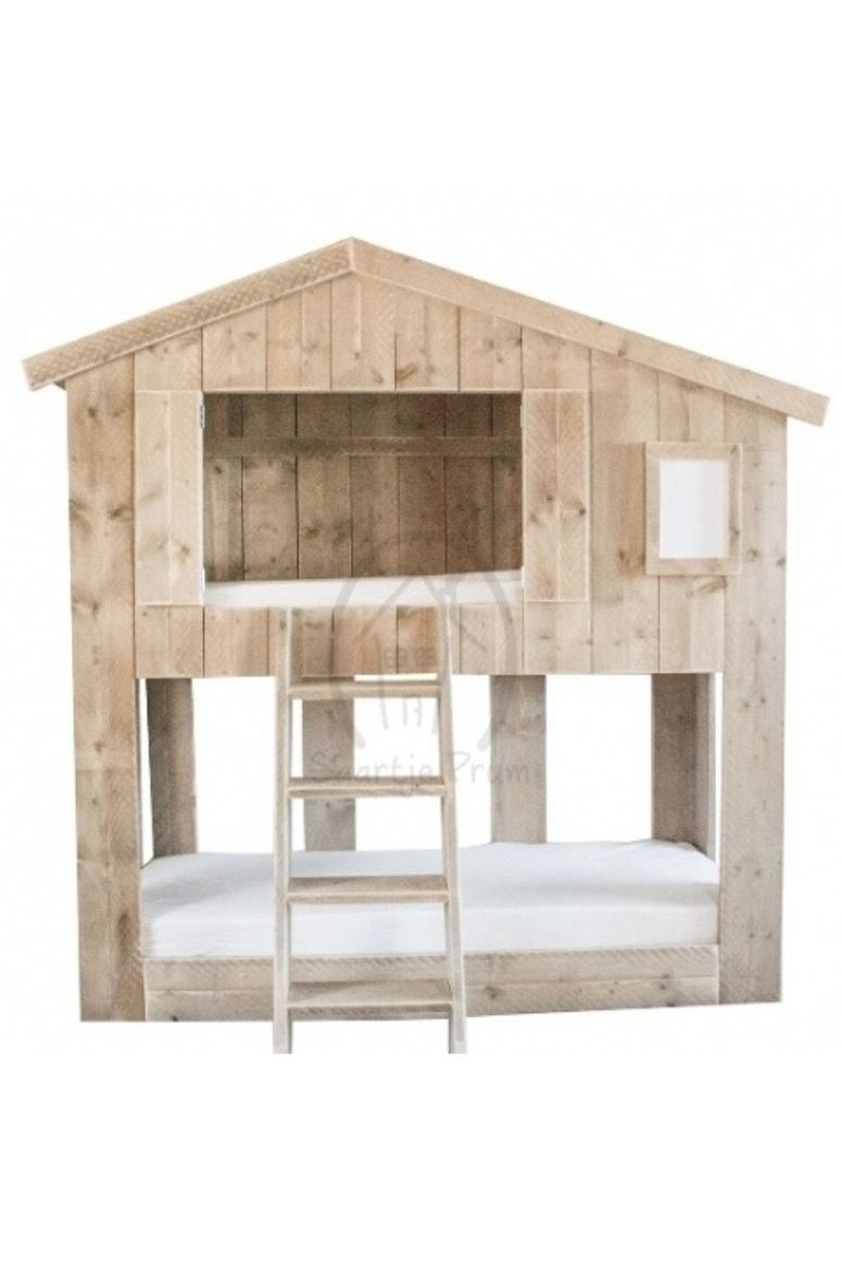 Kinderbed Buurthuis van Saartje Prum | Kids Conceptstore Le Fanfare