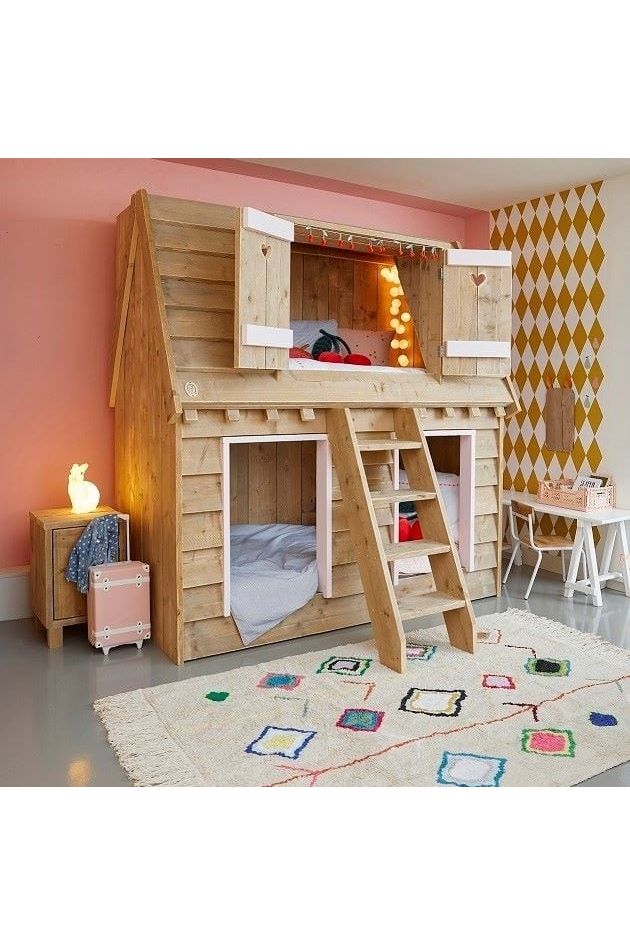 Kinderbed Droomhuis van Saartje Prum | Kids Conceptstore Le Fanfare