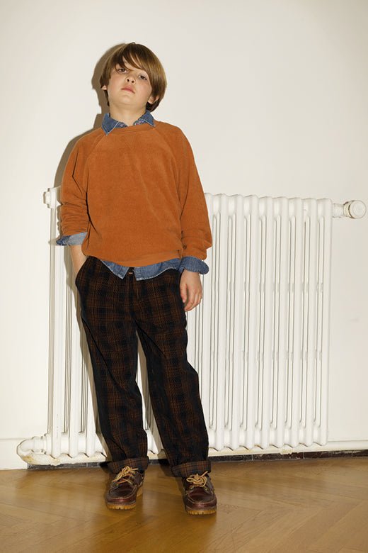 Kingman Sweat Shirt - Noisette van Sunchild | Kids Conceptstore Le Fanfare