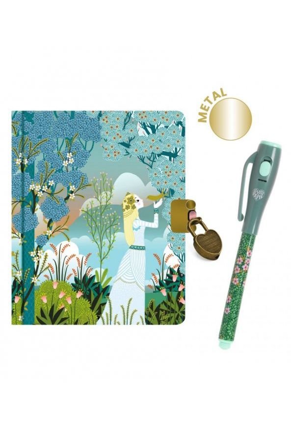 Klein Dagboek En Magische Pen - Charlotte van Djeco | Kids Conceptstore Le Fanfare