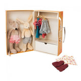 Klein Kledingkastje Koffer Le Grande Famille van Moulin Roty | Kids Conceptstore Le Fanfare