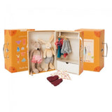 Klein Kledingkastje Koffer Le Grande Famille van Moulin Roty | Kids Conceptstore Le Fanfare