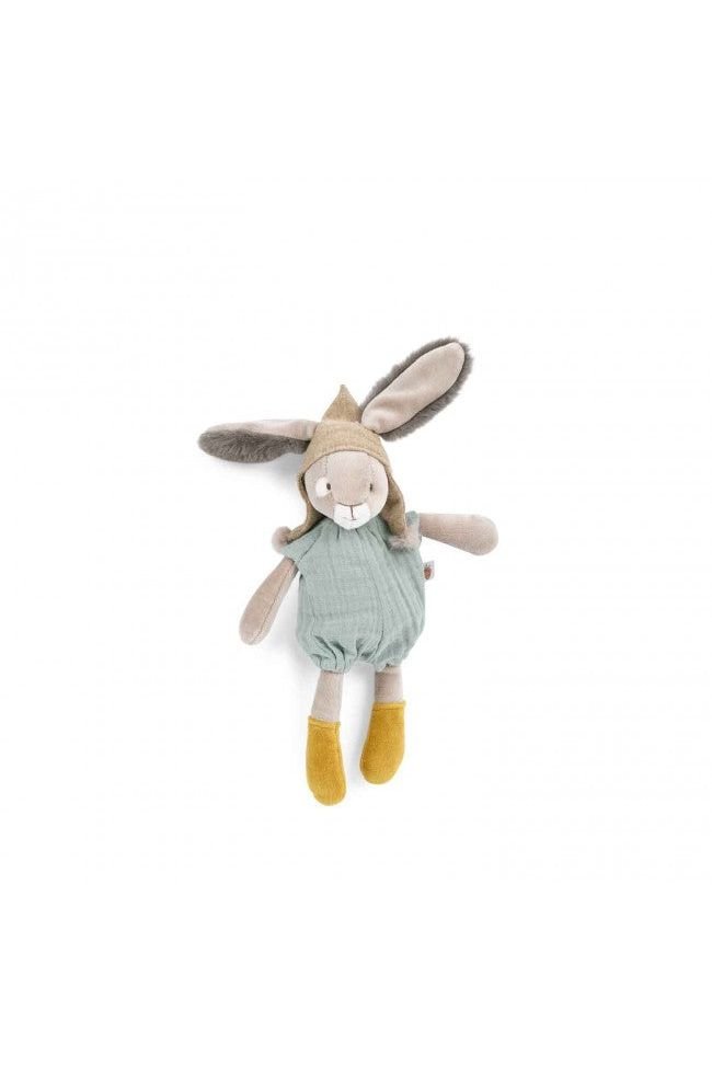 kleine Konijn groen Trois Petits Lapins van Moulin Roty | Kids Conceptstore Le Fanfare