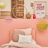 Behang Lijnenspel - Geel