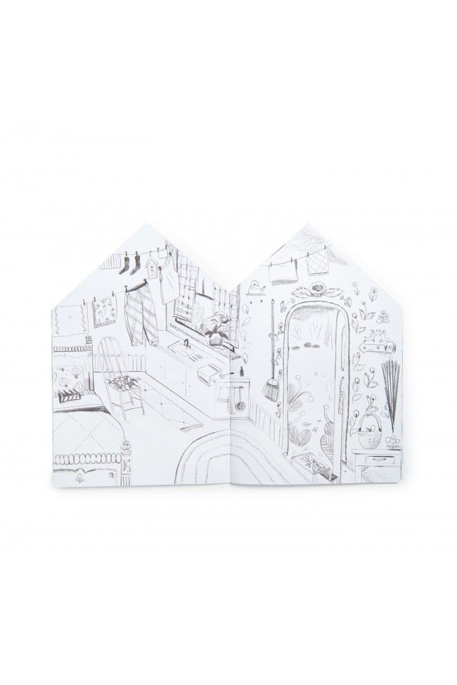 Kleurboek + 150 stickers - Les Minouchkas van Moulin Roty | Kids Conceptstore Le Fanfare