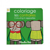 Kleurboek De Tegenstellingen van Moulin Roty | Kids Conceptstore Le Fanfare