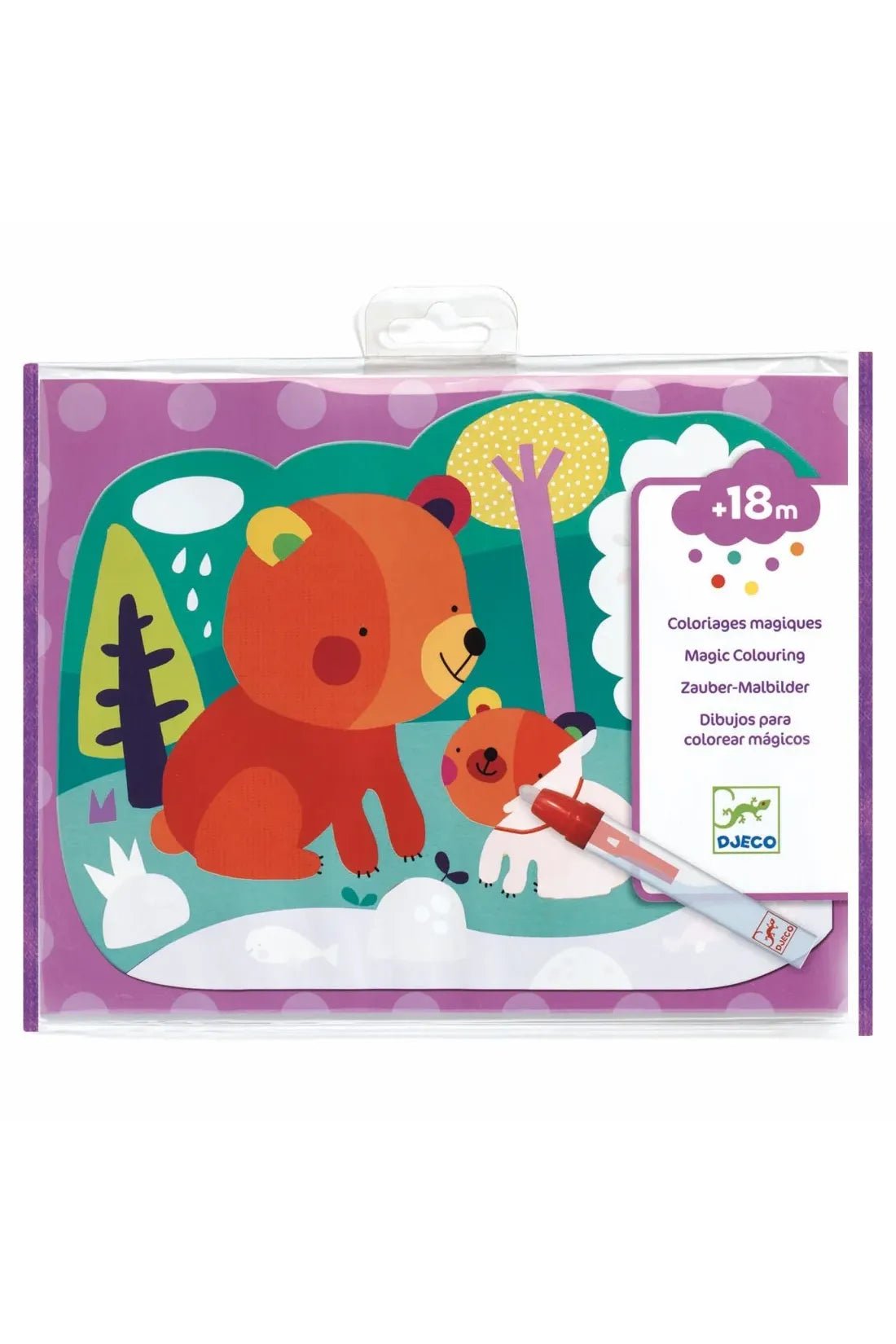 Kleuren Met Water - In Het Bos van Djeco | Kids Conceptstore Le Fanfare